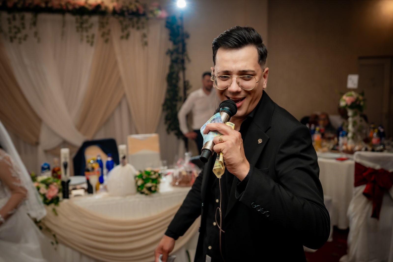 Tase de la Tulcea într-un moment live la eveniment